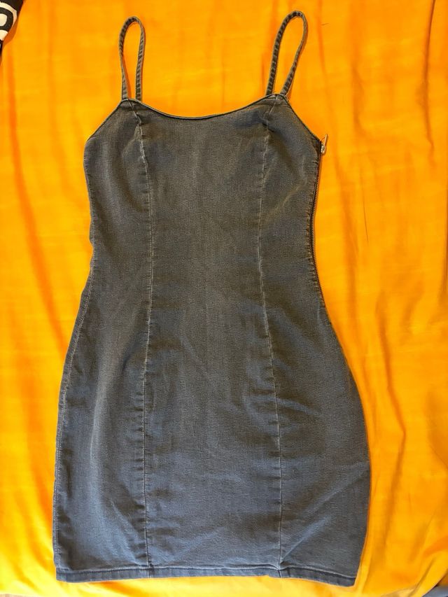 Vestido vaquero elástico