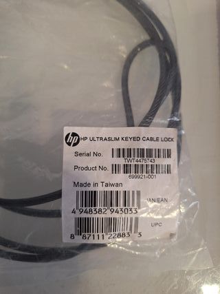 Cable de seguridad para portátil