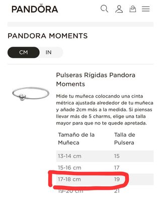 [NUEVA] Pandora Pulsera rígida