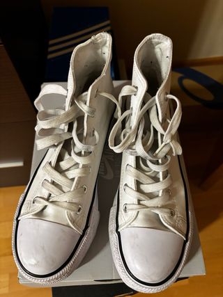 Bambas blancas de mujer talla 41