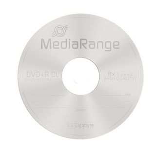 10X Mediarange DVD+R DL 8.5GB +FREE 10X Sleeves