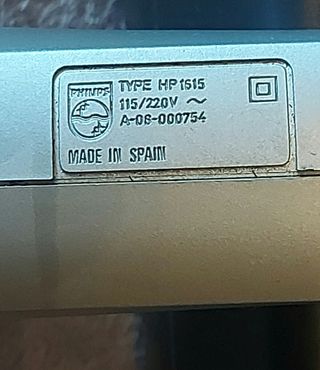 philishave Retro funcionando