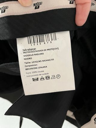 Traje novio Protocolo, El Corte Ingles