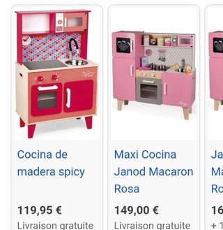 Cocinita de Madera preciosa