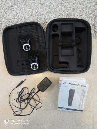 Estuche cargador maquina afeitar Rowenta
