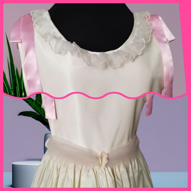 Abito da comunione in seta