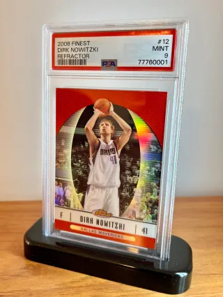 🏀 Cromo 2006 NBA Nowitzki #12 👉 PSA 9