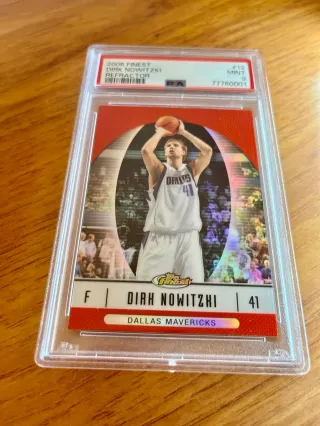 🏀 Cromo 2006 NBA Nowitzki #12 👉 PSA 9