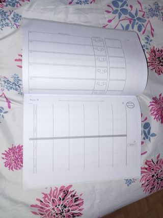 Planificador para opositor