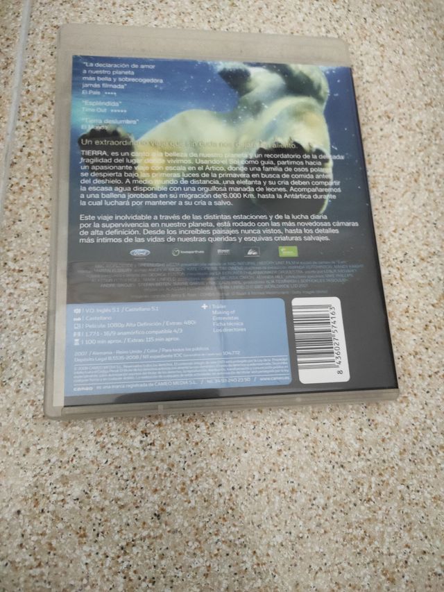 Tierra Blu-ray La película de nuestro,..