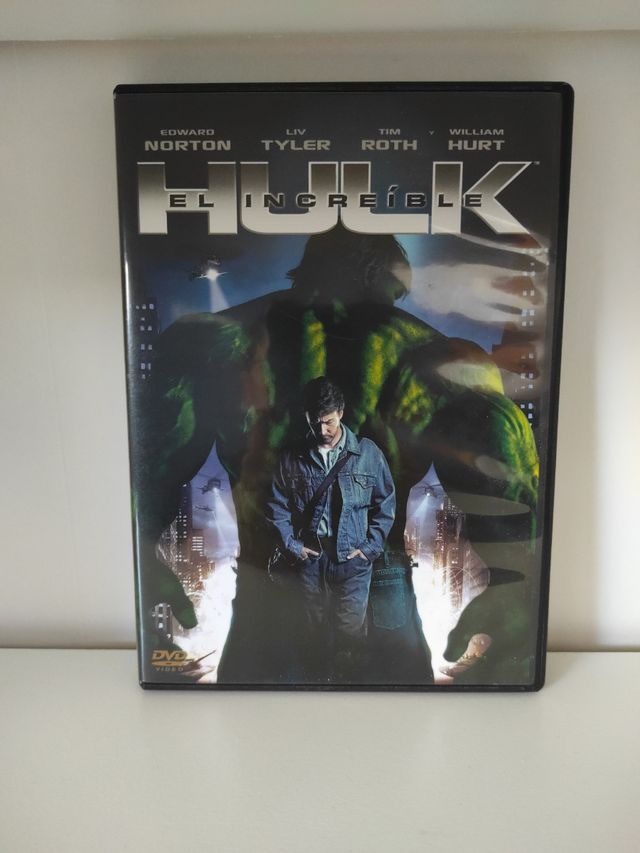 El increíble Hulk película Dvd