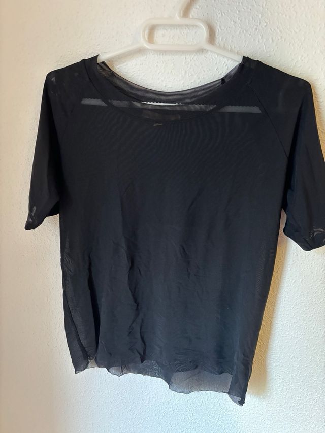 Top transparente Zara