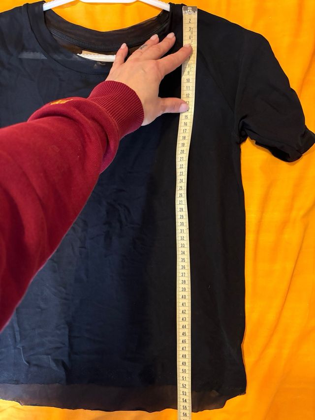 Top transparente Zara