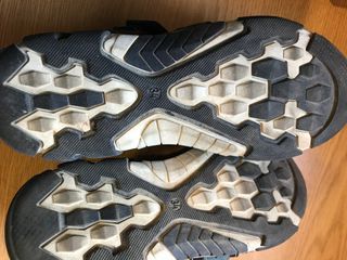 Sandalias piel azul marino talla 34