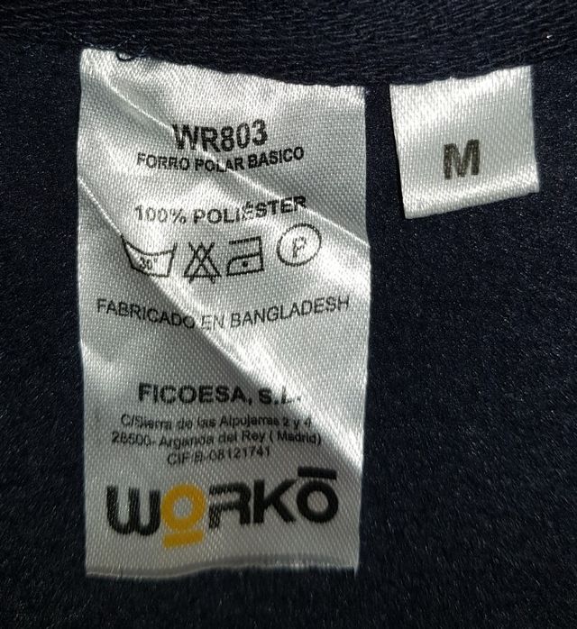 NUEVO Forro polar técnico