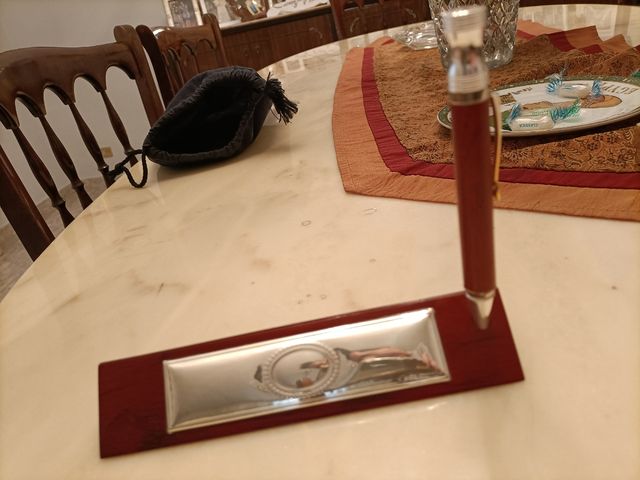 Portapenne argento 925 con penna