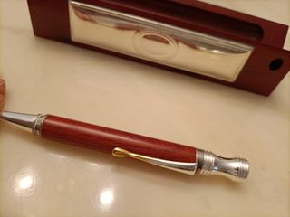 Portapenne argento 925 con penna