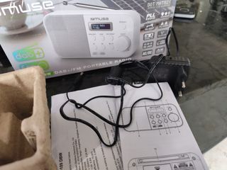MUSE M-109 DBW Blanco Radio Dab+/FM PORTÁTIL con A