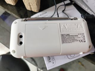 MUSE M-109 DBW Blanco Radio Dab+/FM PORTÁTIL con A