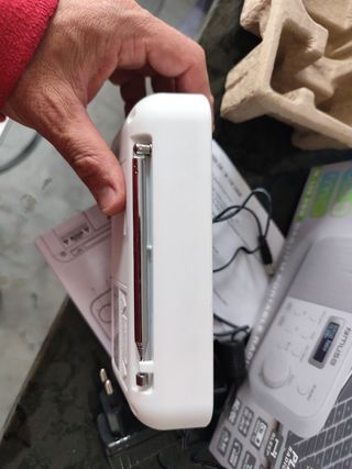 MUSE M-109 DBW Blanco Radio Dab+/FM PORTÁTIL con A