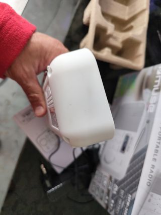 MUSE M-109 DBW Blanco Radio Dab+/FM PORTÁTIL con A