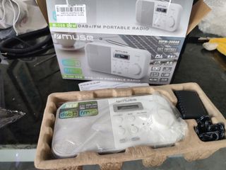 MUSE M-109 DBW Blanco Radio Dab+/FM PORTÁTIL con A