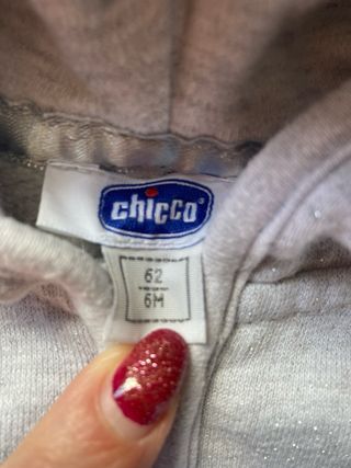 Felpa Chicco in cotone  6 mesi