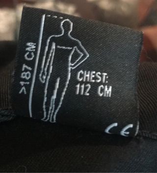 TUTA INTERA DA LAVORO UOMO TG. 52 IT GRANATA