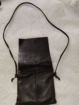 Bandolera Cuero Marron