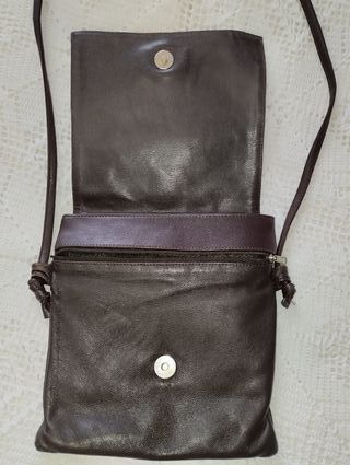 Bandolera Cuero Marron