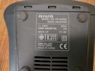 Radiodespertador AIWA