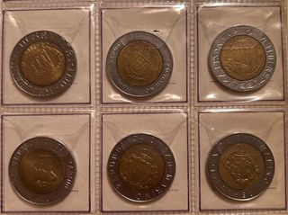 Monete 500 lire San Marino