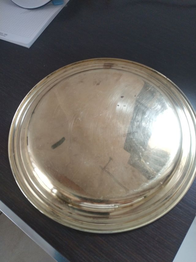 Vassoio ottone Vintage