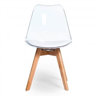 Pack 2 sillas nuevas asiento acolchado