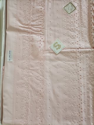 Lenzuola matrimoniali con federe pizzo puro cotone