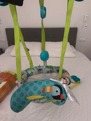 Columpio saltador puerta bebe