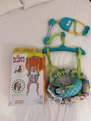 Columpio saltador puerta bebe