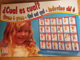 Quien es quien. Juego de mesa