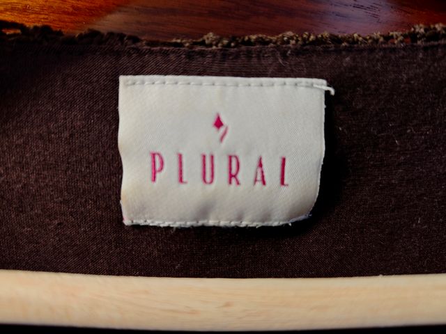 Vestido marrón Noche Vieja talla 40