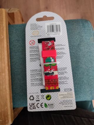 Reloj de pulsera digital LED Super Mario