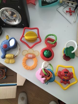 Lote juguetes bebé