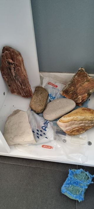 Piedras para acuario