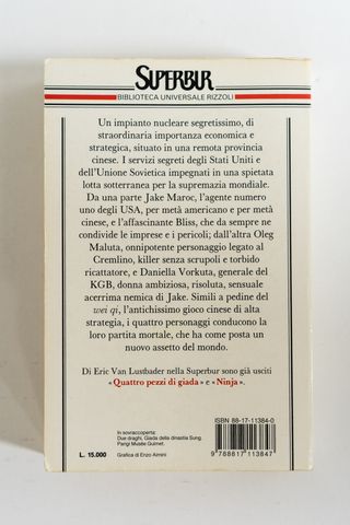 SHAN Romanzo, di Eric Van Lustbader - 1 ED - Super