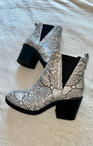 Botines serpiente