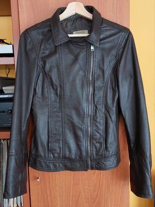 Cazadora de cuero Chyston talla S
