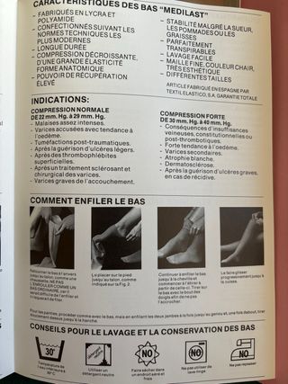 Pantys T.3 de compresión fuerte de Medilast