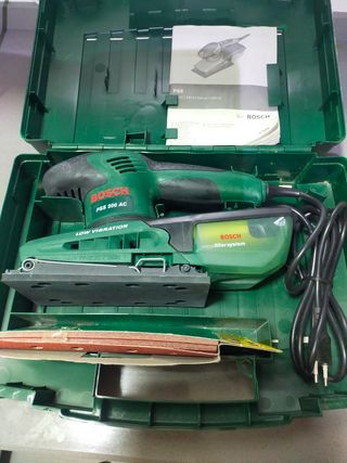 Lijadora Bosch psb 200AC.nueva