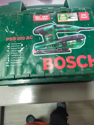 Lijadora Bosch psb 200AC.nueva