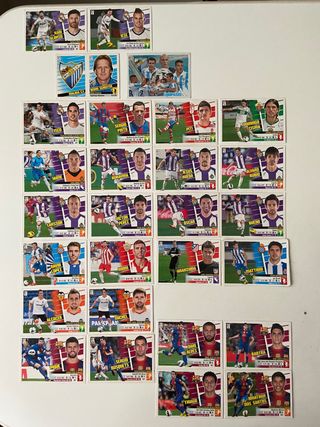 Lote cromos Liga Este 2013/2014 Panini