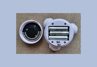 Masajeador con vibración y luces + 3 PILAS AAA